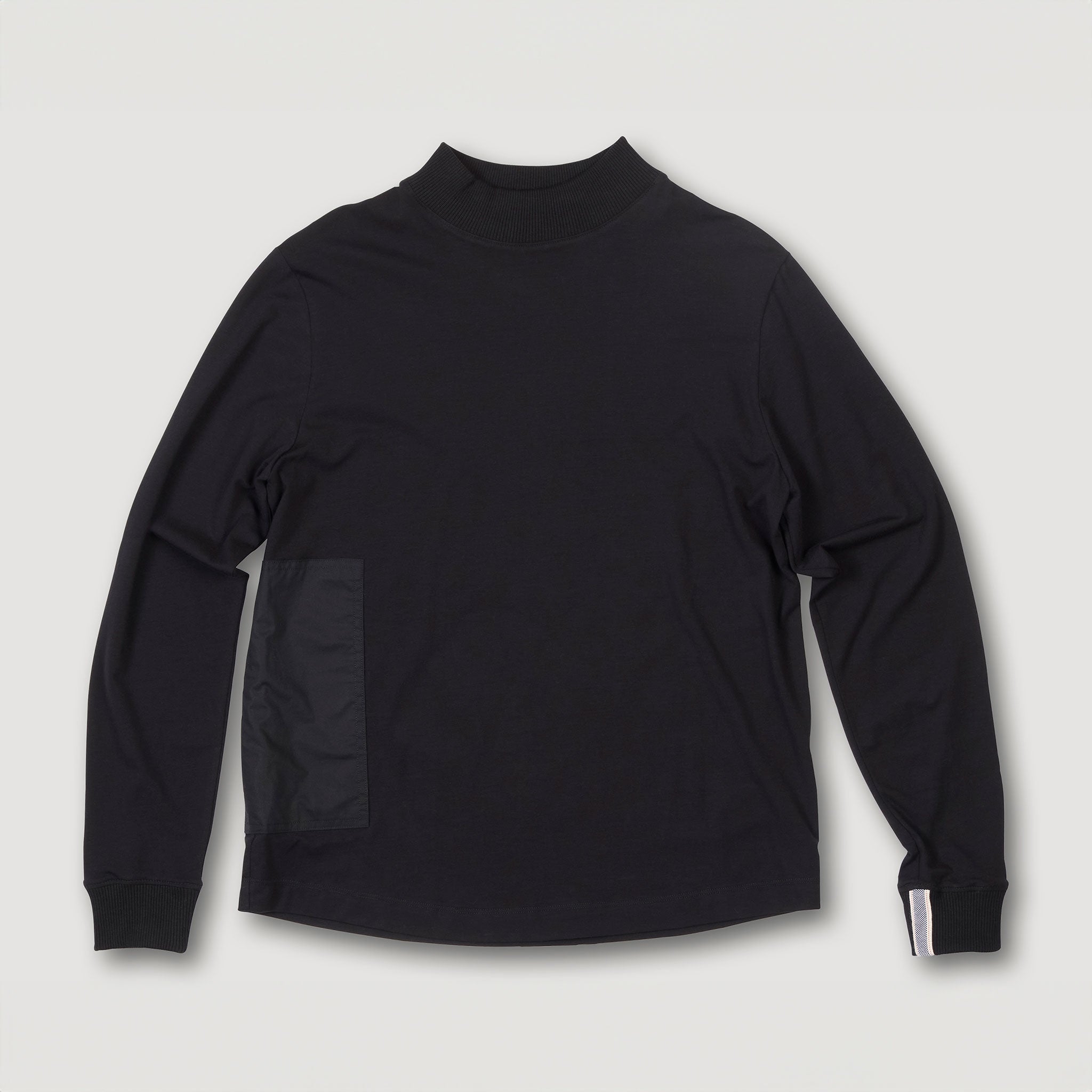 MOCK POLO BLACK - SHIPS END NOVEMBER